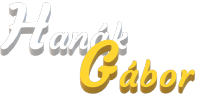 Hanák Gábor Blog - Logo